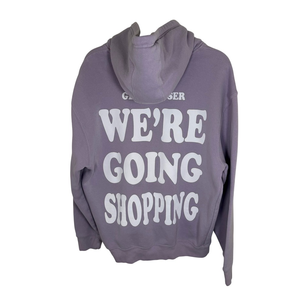 Jacks Surfboards Purple Mean Girls Get In Loser Graphic Hoodie Pullover, L